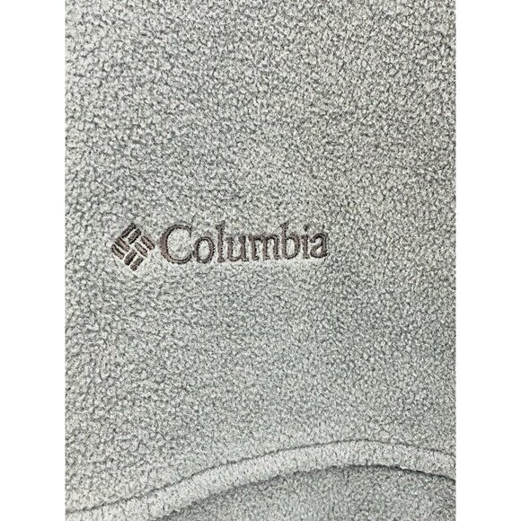 Columbia Men's XXL Long Sleeve Full Zip Up Mock Neck Jacket Green - Picture 15 of 16